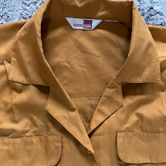 Silk button up - Picture 3 of 3